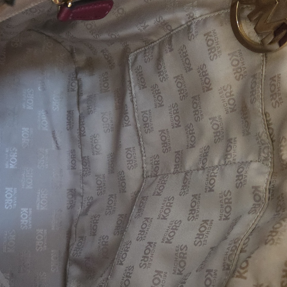 Michael Kors tote Burgundy - Picture 6 of 9